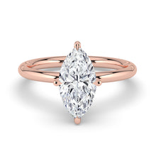 The Nova Ring - Marquise Solitaire