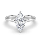 The Nova Ring - Marquise Solitaire