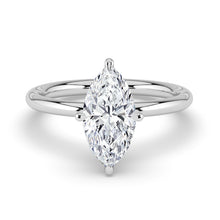 The Nova Ring - Marquise Solitaire