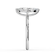 The Nova Ring — Marquise Solitaire Lab-Grown Diamond Engagement Ring in White Gold | The Jewel Concierge