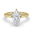 The Nova Ring - Marquise Solitaire