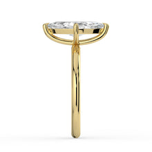 The Nova Ring - Marquise Solitaire