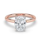 The Nova Ring - Oval Solitaire