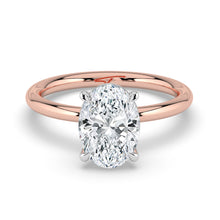 The Nova Ring - Oval Solitaire