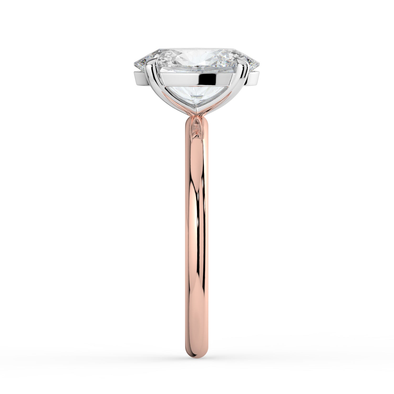 The Nova Ring - Oval Solitaire