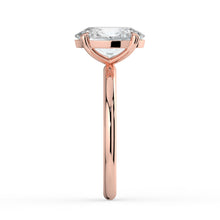 The Nova Ring - Oval Solitaire