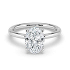 The Nova Ring - Oval Solitaire