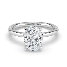 The Nova Ring - Oval Solitaire