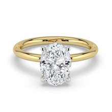 The Nova Ring - Oval Solitaire