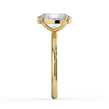 The Nova Ring - Oval Solitaire