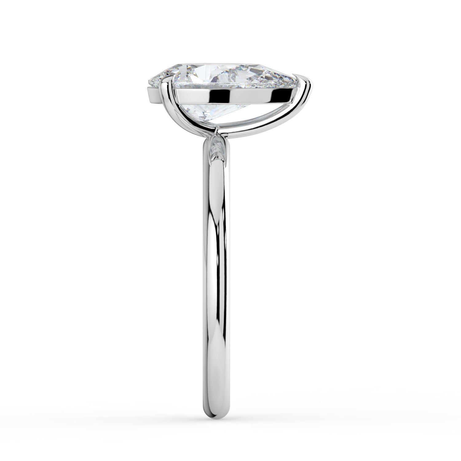 The Nova Ring - 2.00 ct. Pear Solitaire