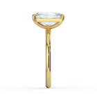 The Nova Ring — Radiant Solitaire Lab-Grown Diamond Engagement Ring in Yellow Gold | The Jewel Concierge