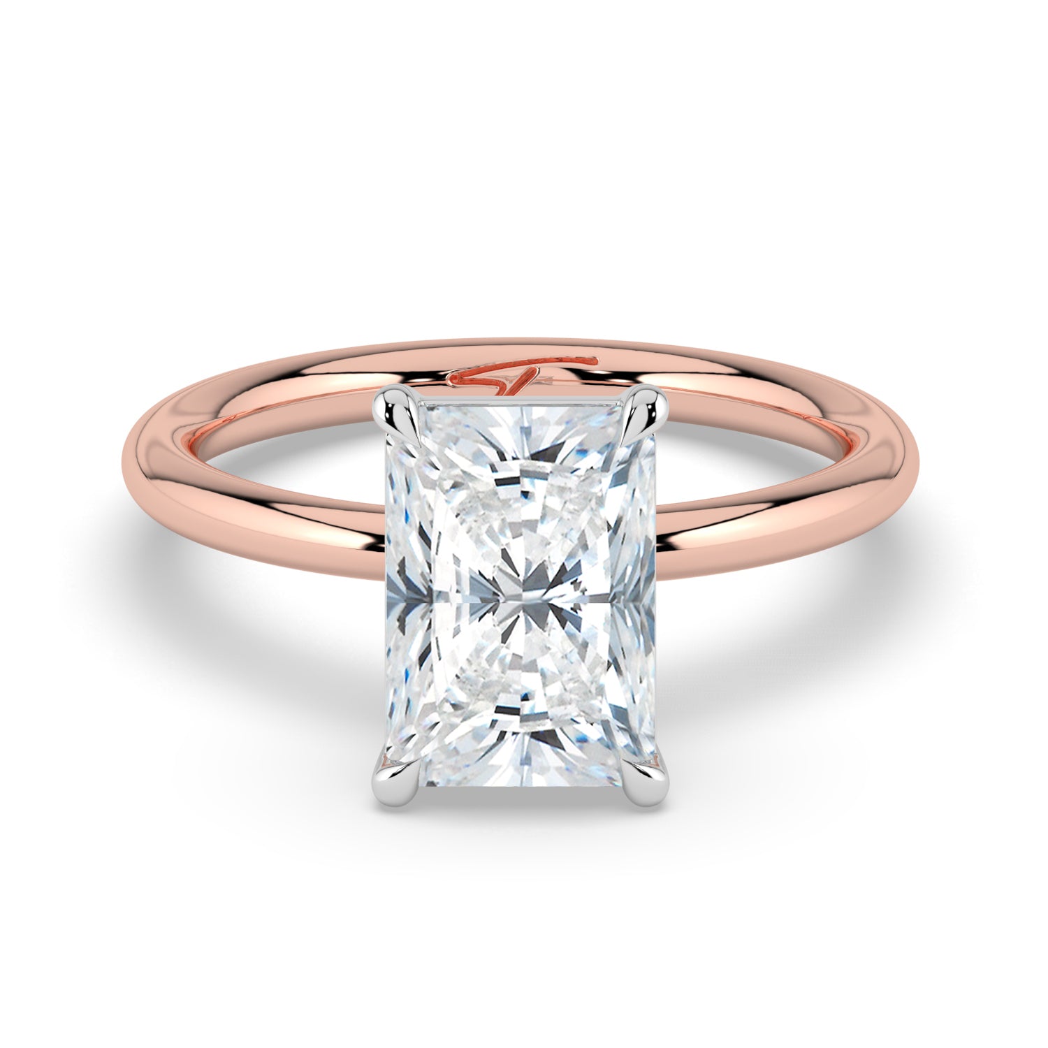 The Nova Ring - Radiant Solitaire