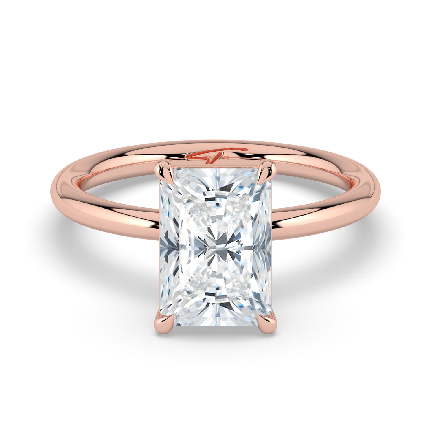 The Nova Ring - Radiant Solitaire