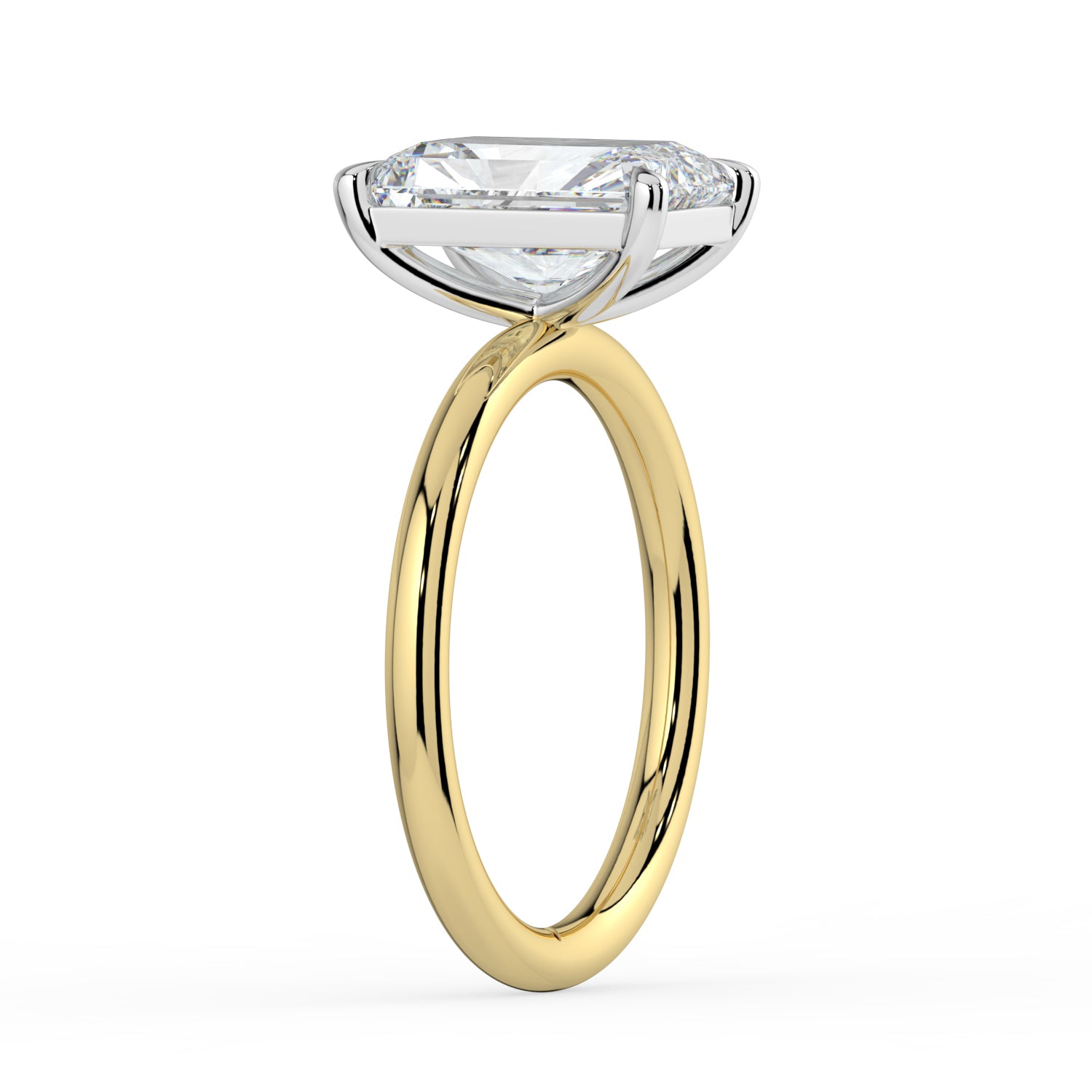 The Nova Ring - Radiant Solitaire