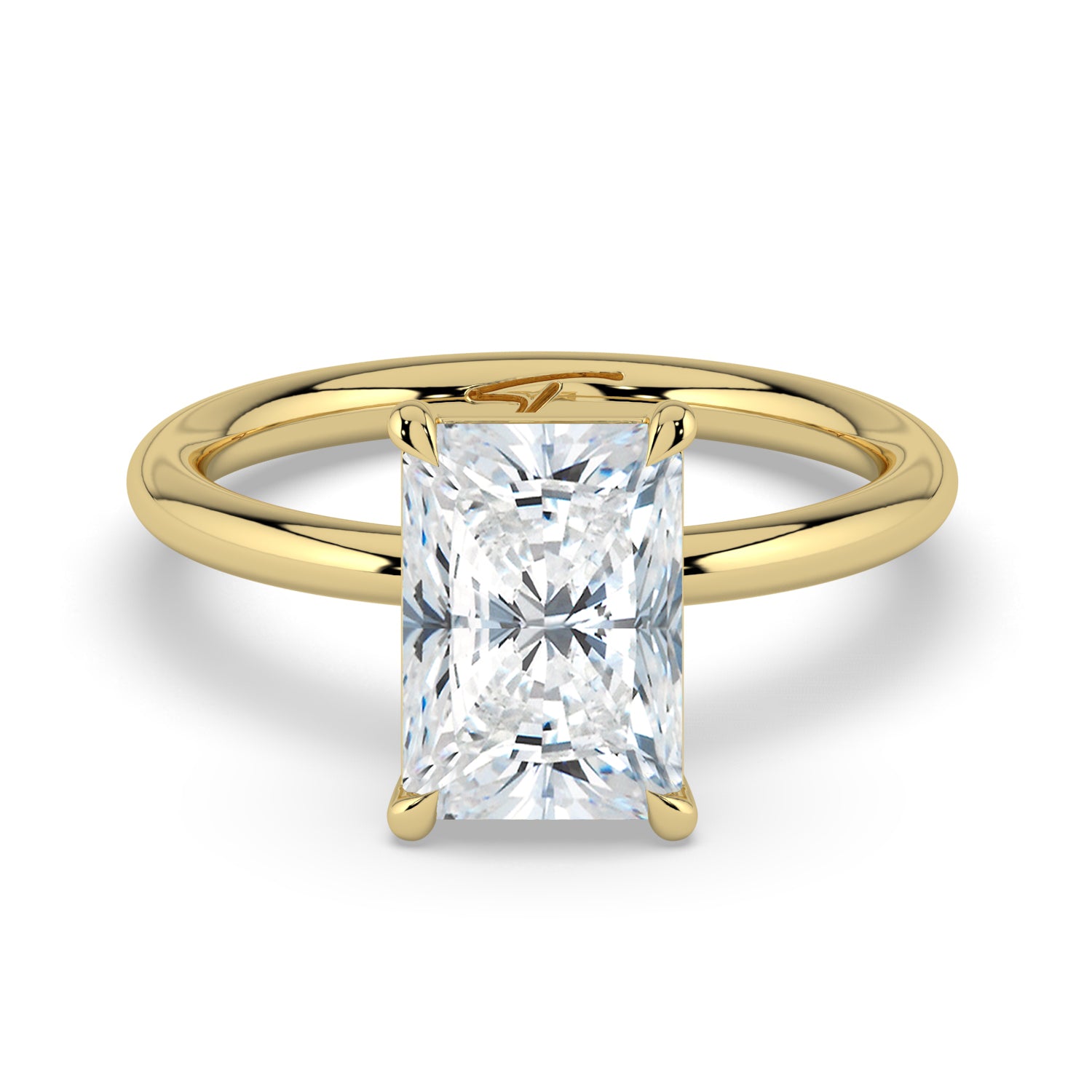 The Nova Ring - Radiant Solitaire