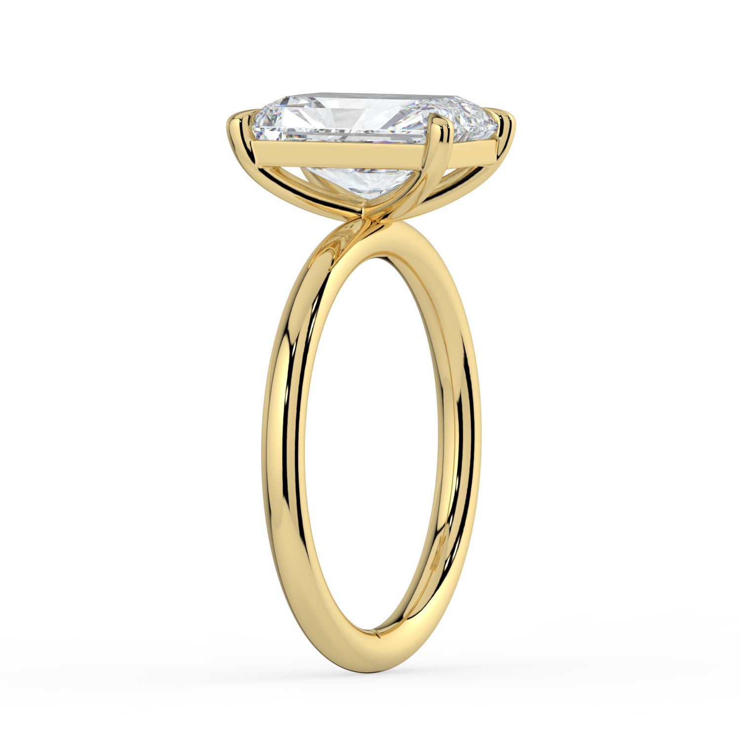 The Nova Ring - Radiant Solitaire