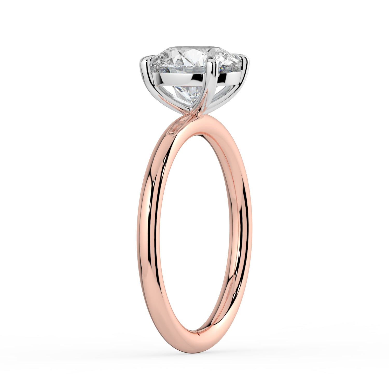The Nova Ring - 2.07 ct. 4 Claw Round Solitaire