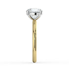 The Nova Ring — 4 Claw Round Solitaire Lab-Grown Diamond Engagement Ring in Two-Tone Yellow and White Gold | The Jewel Concierge