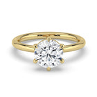 The Nova Ring - 6 Claw Round Solitaire