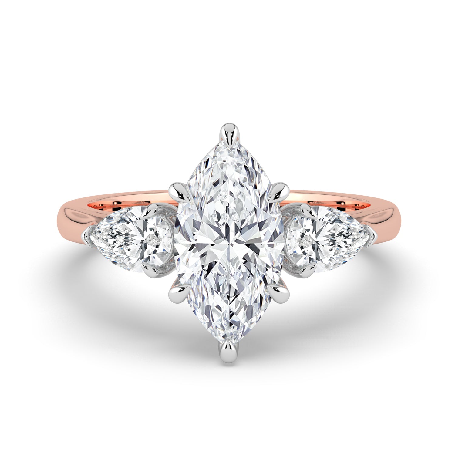 The Vivienne Ring - Marquise and Pear Trilogy