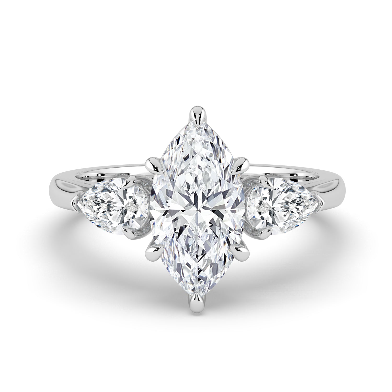 The Vivienne Ring - Marquise and Pear Trilogy