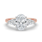 The Vivienne Ring - Oval and Pear Trilogy