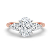The Vivienne Ring – Oval and Pear Trilogy – The Jewel Concierge