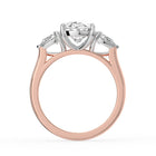 The Vivienne Ring - Oval and Pear Trilogy