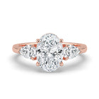 The Vivienne Ring - Oval and Pear Trilogy