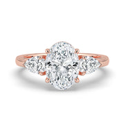 The Vivienne Ring – Oval and Pear Trilogy – The Jewel Concierge