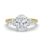 The Vivienne Ring - Oval and Pear Trilogy