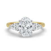 The Vivienne Ring – Oval and Pear Trilogy – The Jewel Concierge