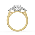The Vivienne Ring - Oval and Pear Trilogy