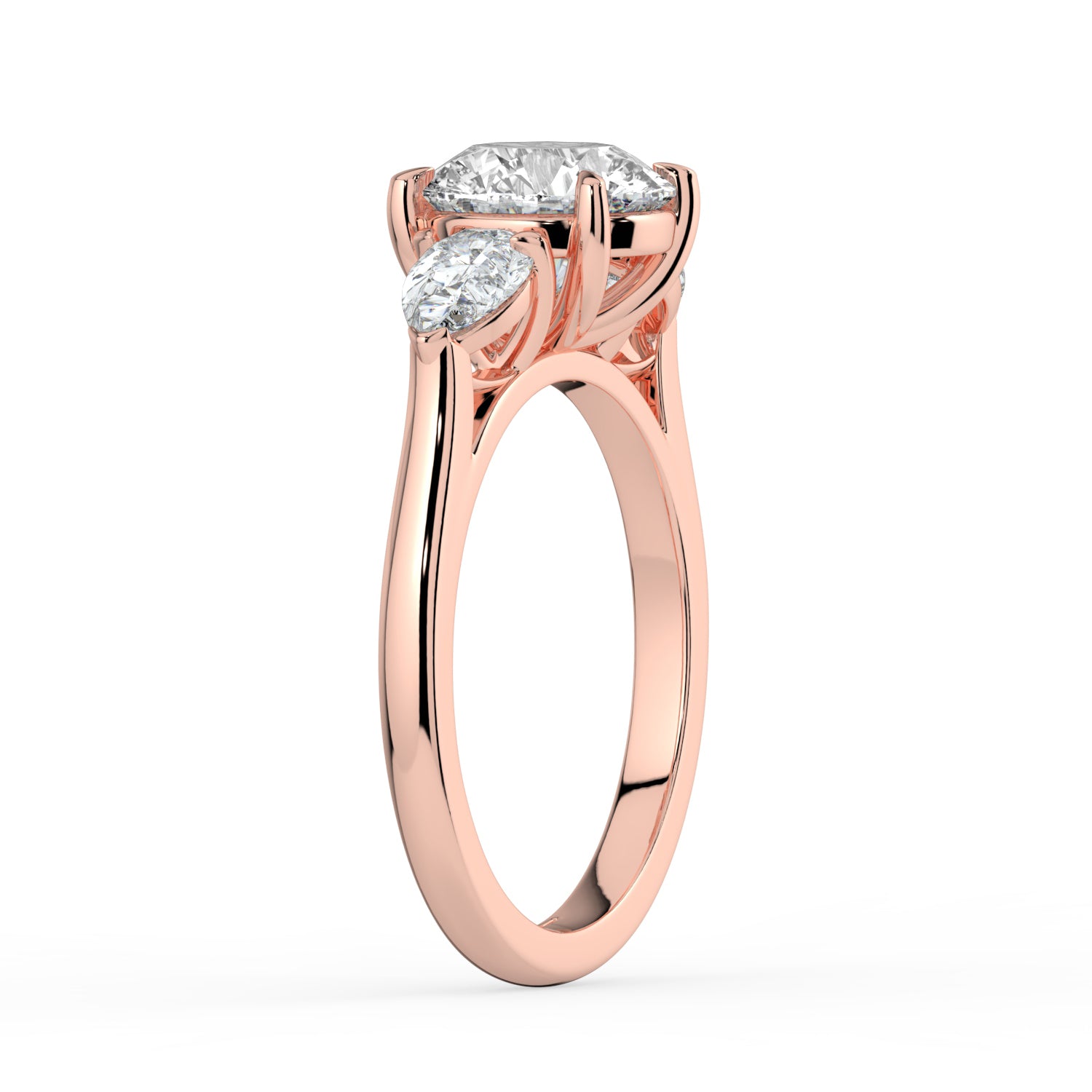 The Vivienne Ring - Round and Pear Trilogy