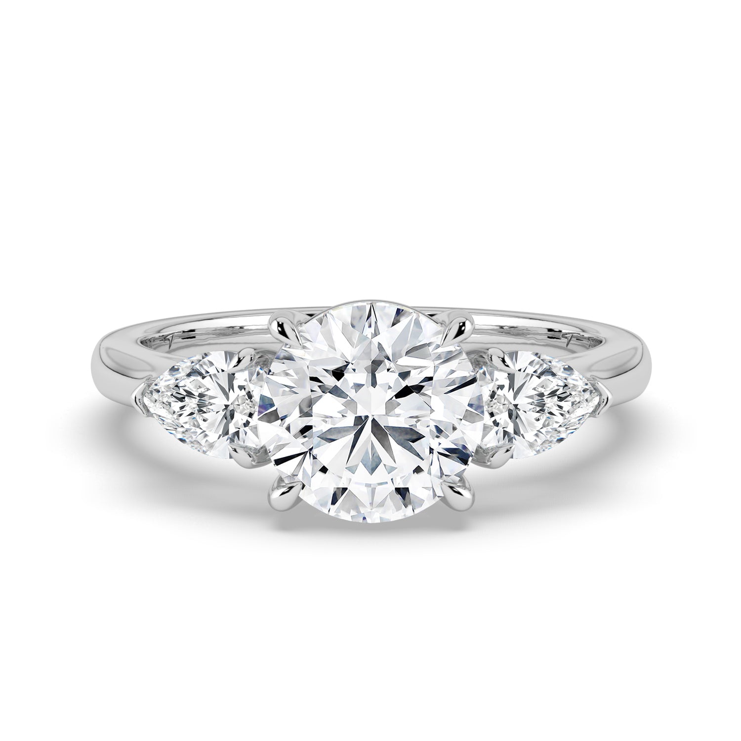 The Vivienne Ring - Round and Pear Trilogy