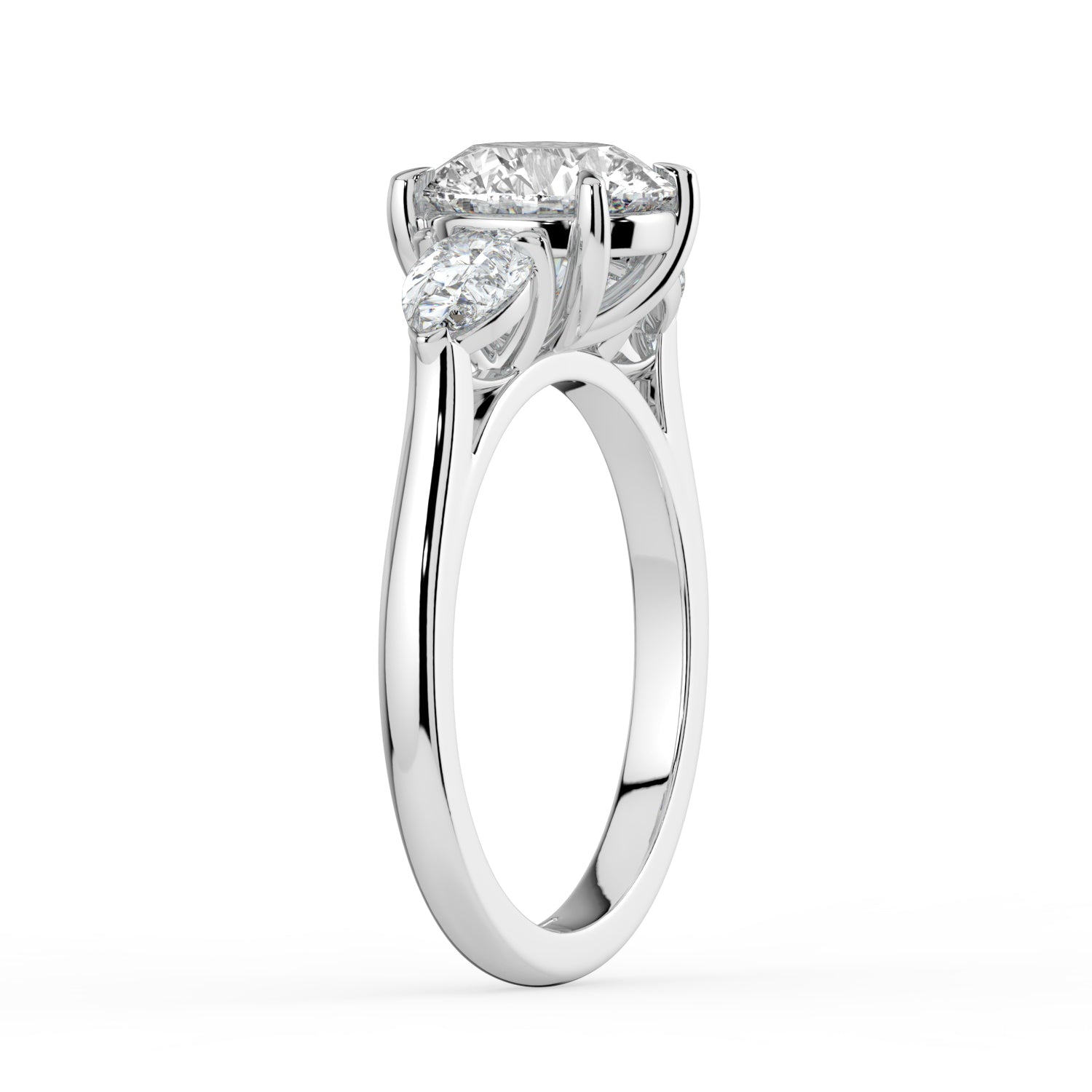 The Vivienne Ring - Round and Pear Trilogy