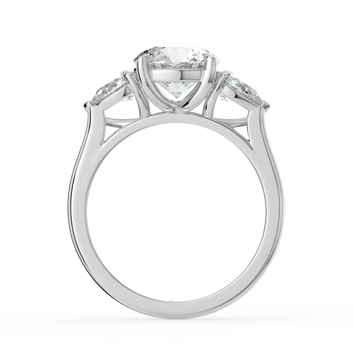 The Vivienne Ring - Round and Pear Trilogy