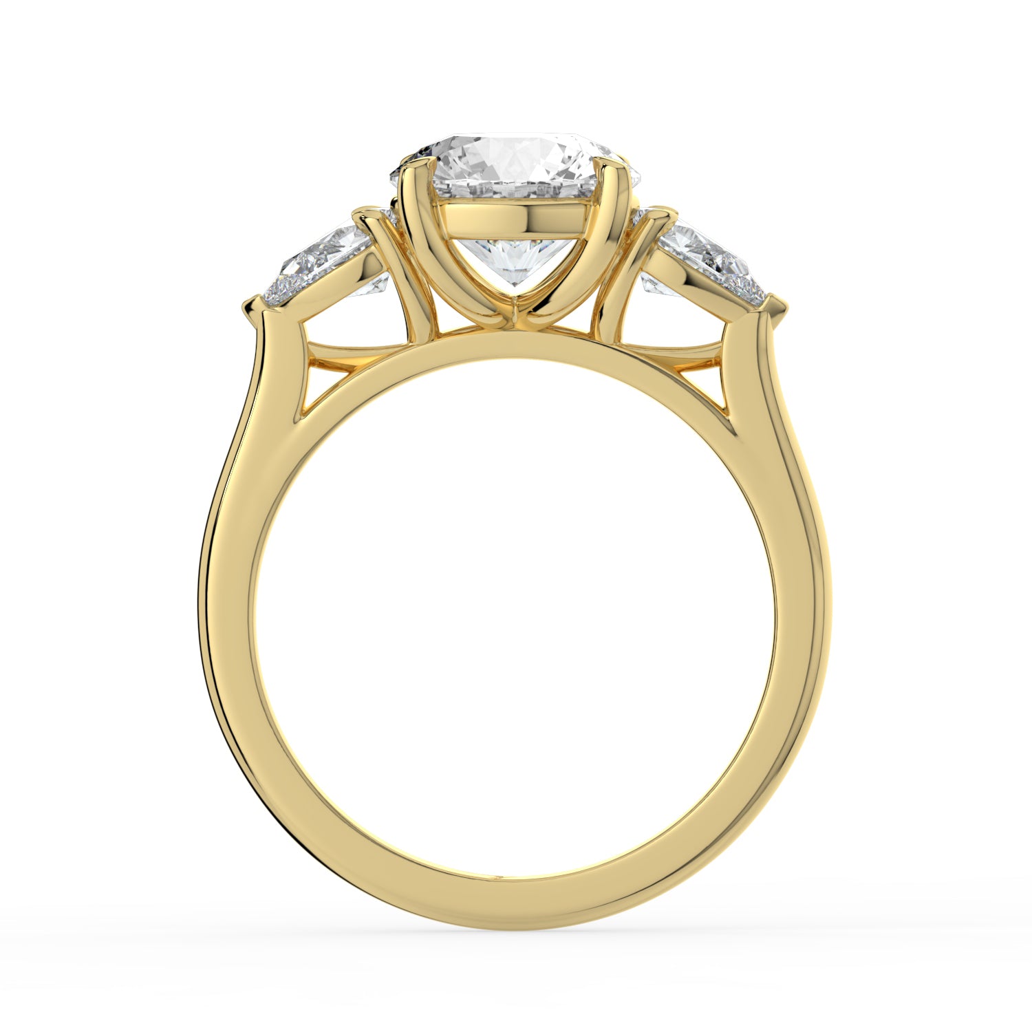 The Vivienne Ring - Round and Pear Trilogy