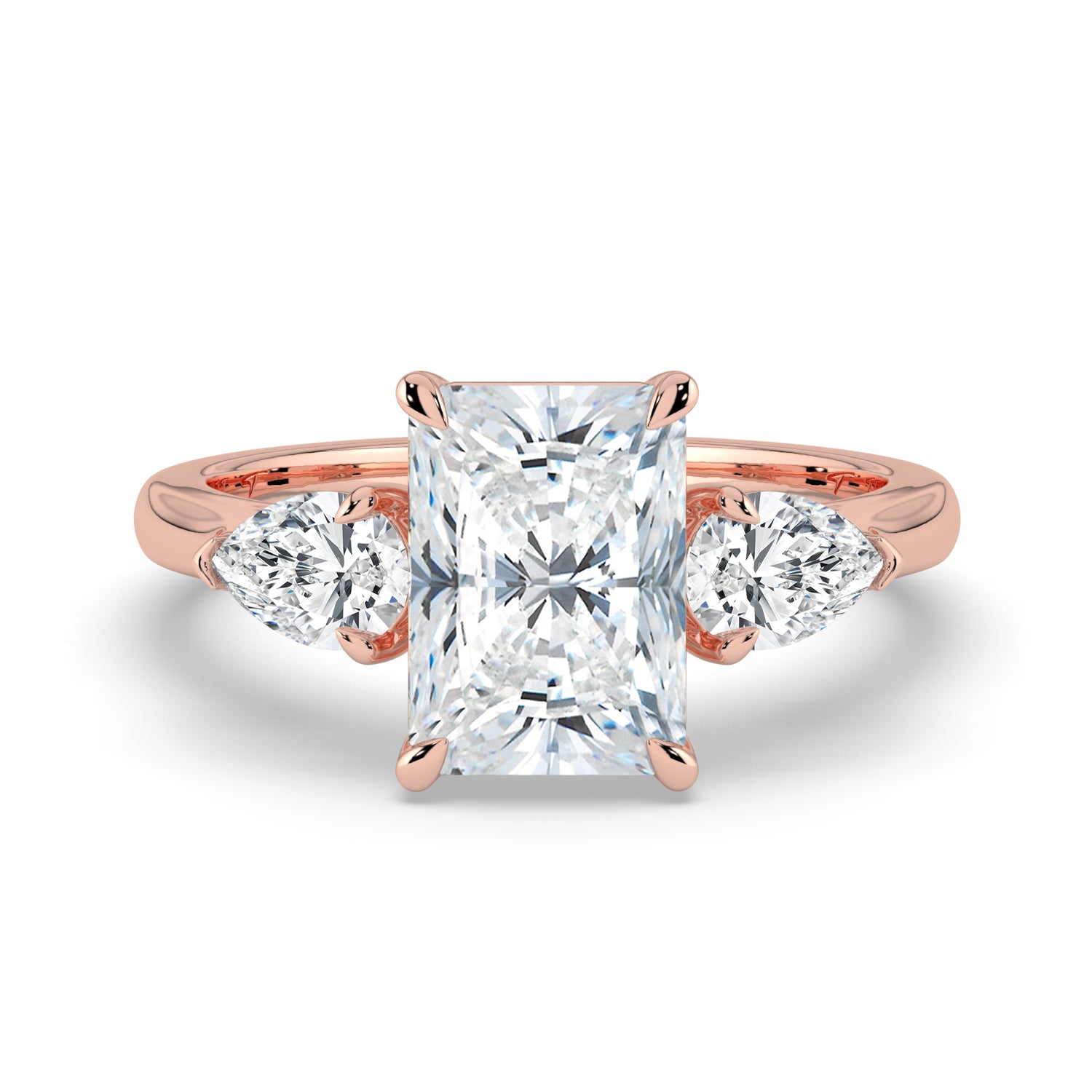 The Vivienne Ring - Radiant and Pear Trilogy