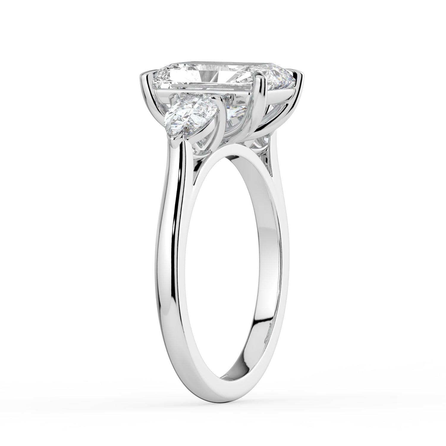 The Vivienne Ring - Radiant and Pear Trilogy