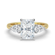 The Vivienne Ring – Radiant and Pear Trilogy – The Jewel Concierge