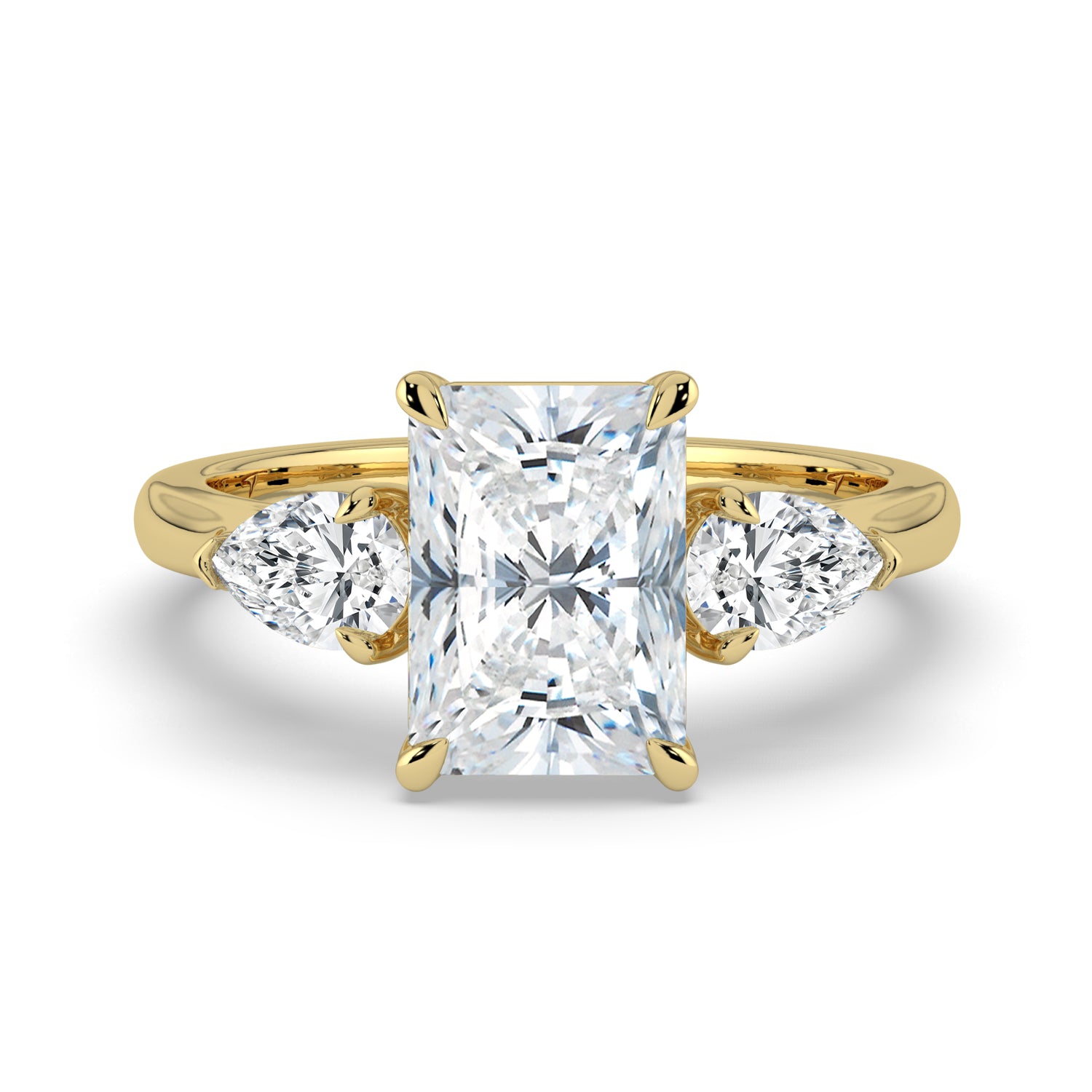 The Vivienne Ring - Radiant and Pear Trilogy
