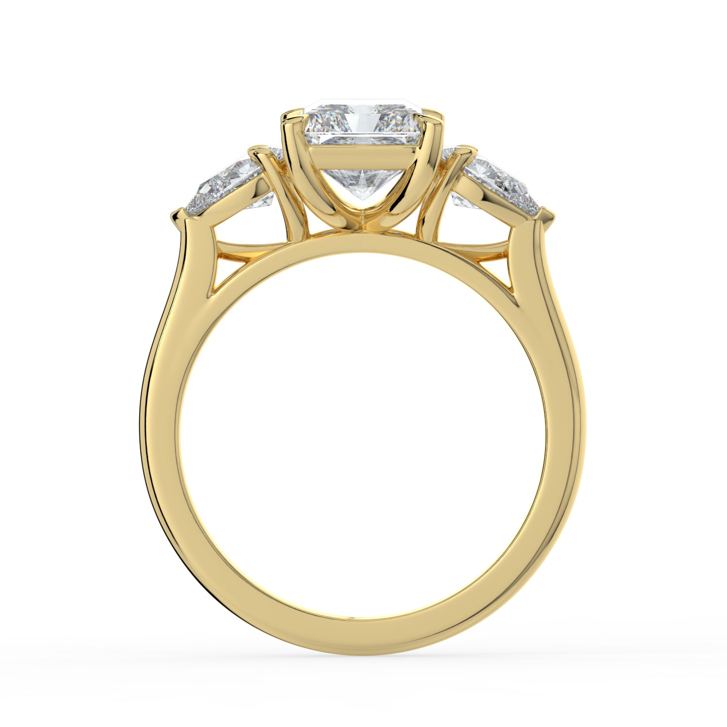 The Vivienne Ring - Radiant and Pear Trilogy