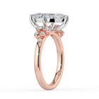 The Aurora Ring - Marquise with Round Brilliant Accents