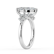 The Aurora Ring - Marquise with Round Brilliant Accents