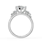 The Aurora Ring - Marquise with Round Brilliant Accents
