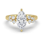 The Aurora Ring - Marquise with Round Brilliant Accents