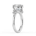 The Aurora Ring - Oval with Round Brilliant Accents