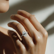 The Vega Ring - 2.00 ct. Oval with Marquise & Round Accents